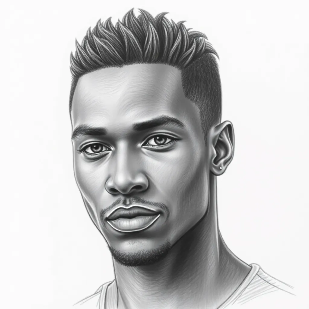 Twin Flame Sketch Example 2